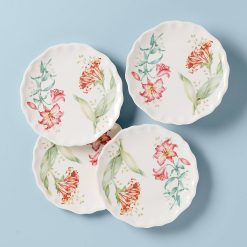 Lenox Premium Butterfly Meadow Melamine Accent Plates, Set of 4