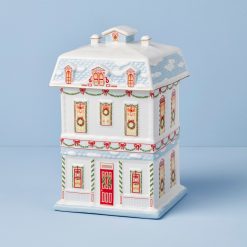 Alternative view of Lenox Premium Lenox Holiday Village Christmas Cookie Jar