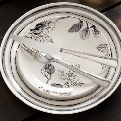 Alternative view of Lenox Premium Bleeker 20-Piece Flatware Set