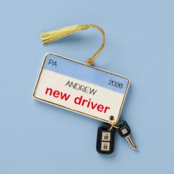 Lenox Premium Personalized New Driver Ornament