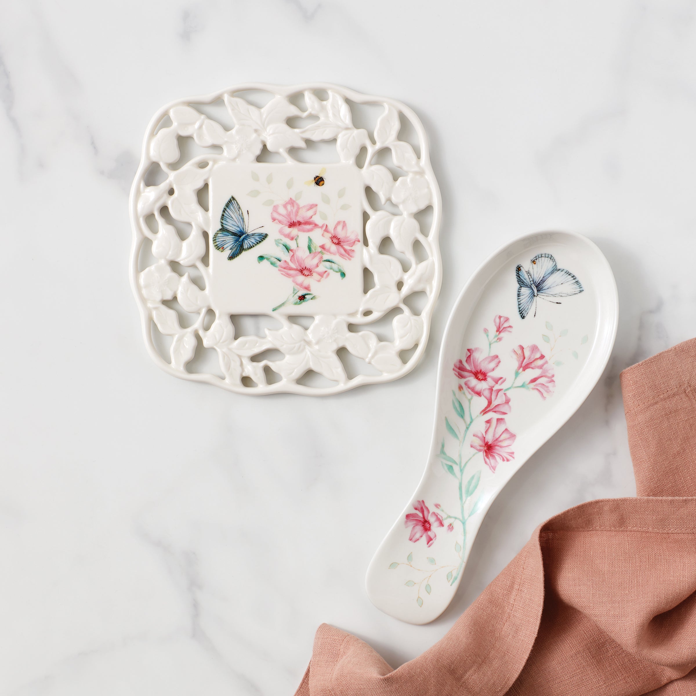 Lenox Premium Butterfly Meadow Spoon Rest - Image 3