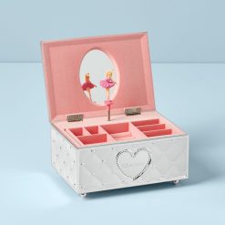Lenox Premium Personalized Musical Ballerina Jewelry Box