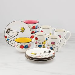 Lenox Premium Chef Snoopy 12-Piece Dessert Set