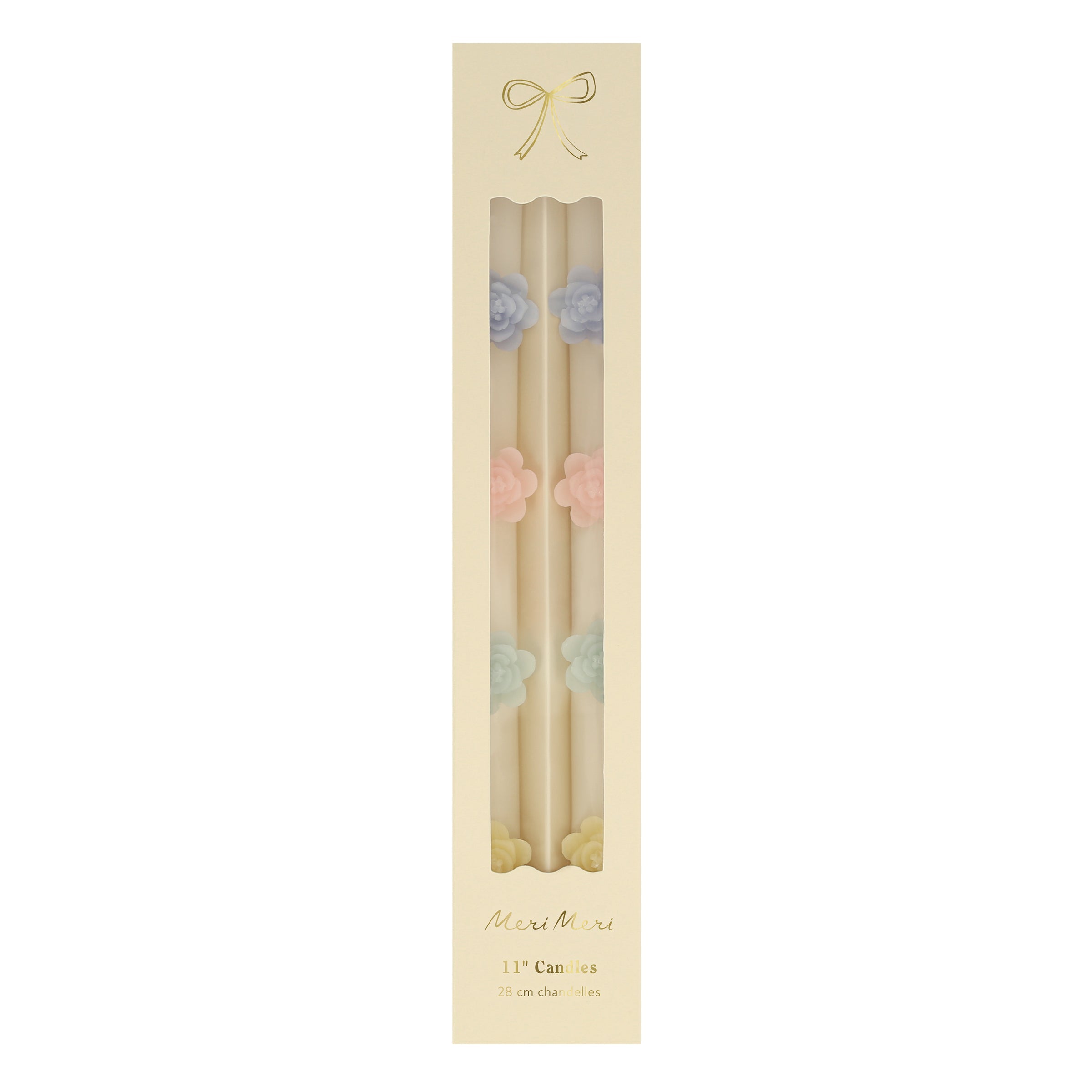 Lenox Premium Pastel Flowers Taper Candles, Set of 2 - Image 7