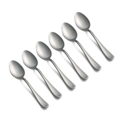 Lenox Premium Malibu Satin Dinner Spoons, Set of 6