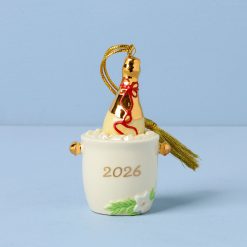 Lenox Premium 2026 Champagne Bucket Ornament