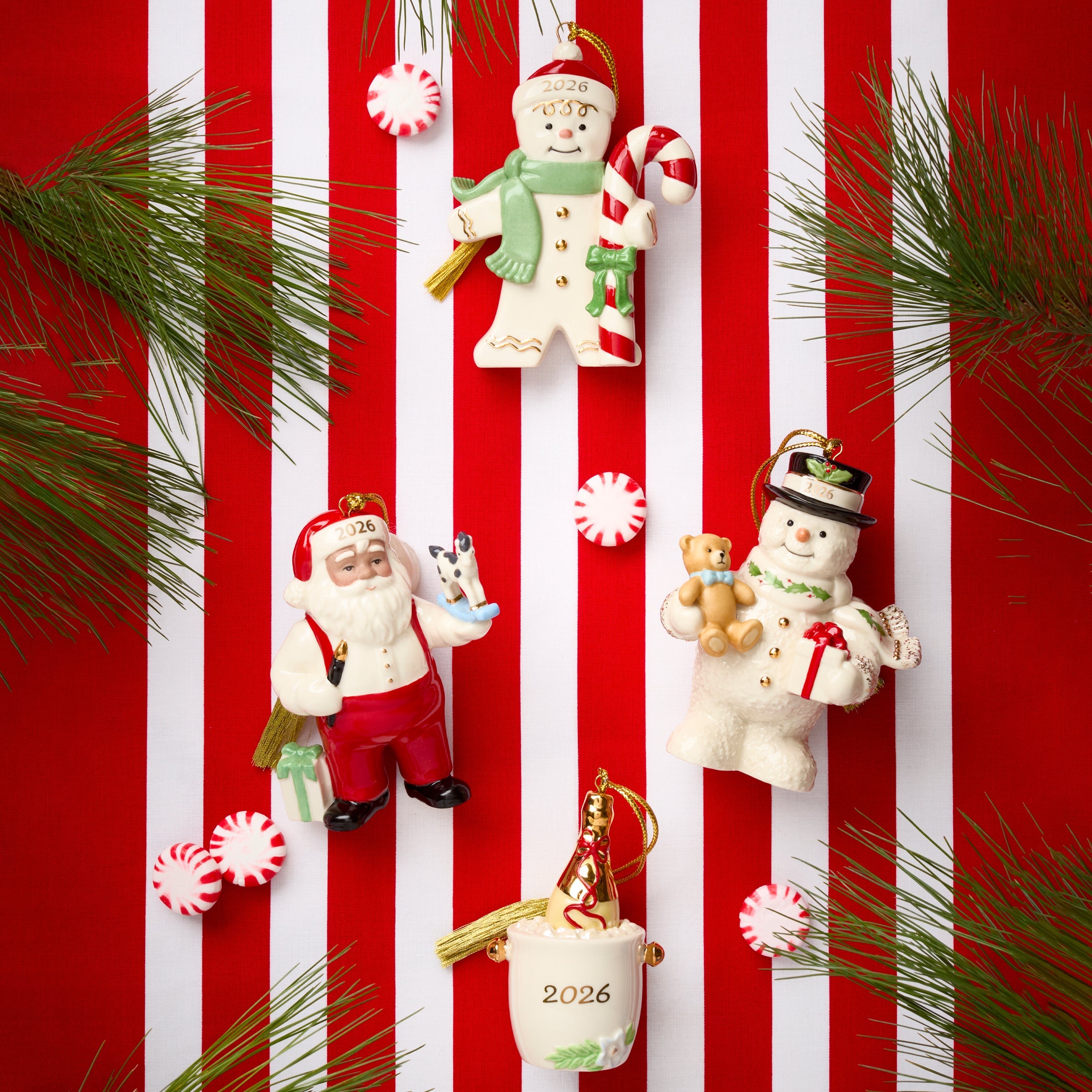 Lenox Premium 2026 Champagne Bucket Ornament - Image 4