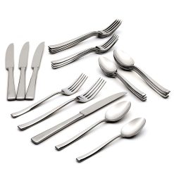 Alternative view of Lenox Premium Pearce 20-Piece Flatware Set