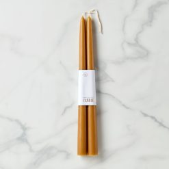 Lenox Premium Dipped Miel 12 Taper Candle, Set of 2