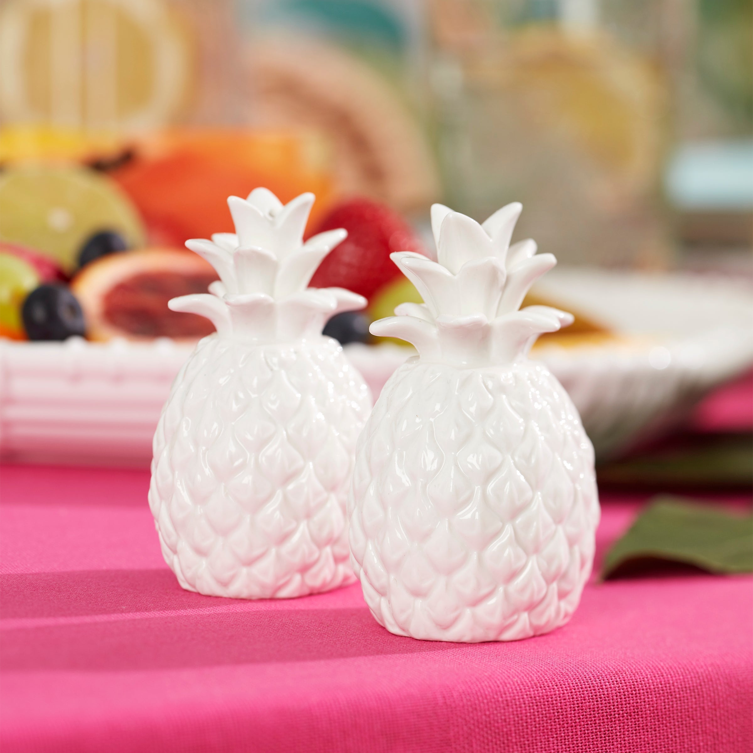 Lenox Premium Wicker Creek Pineapple Salt & Pepper Set - Image 2