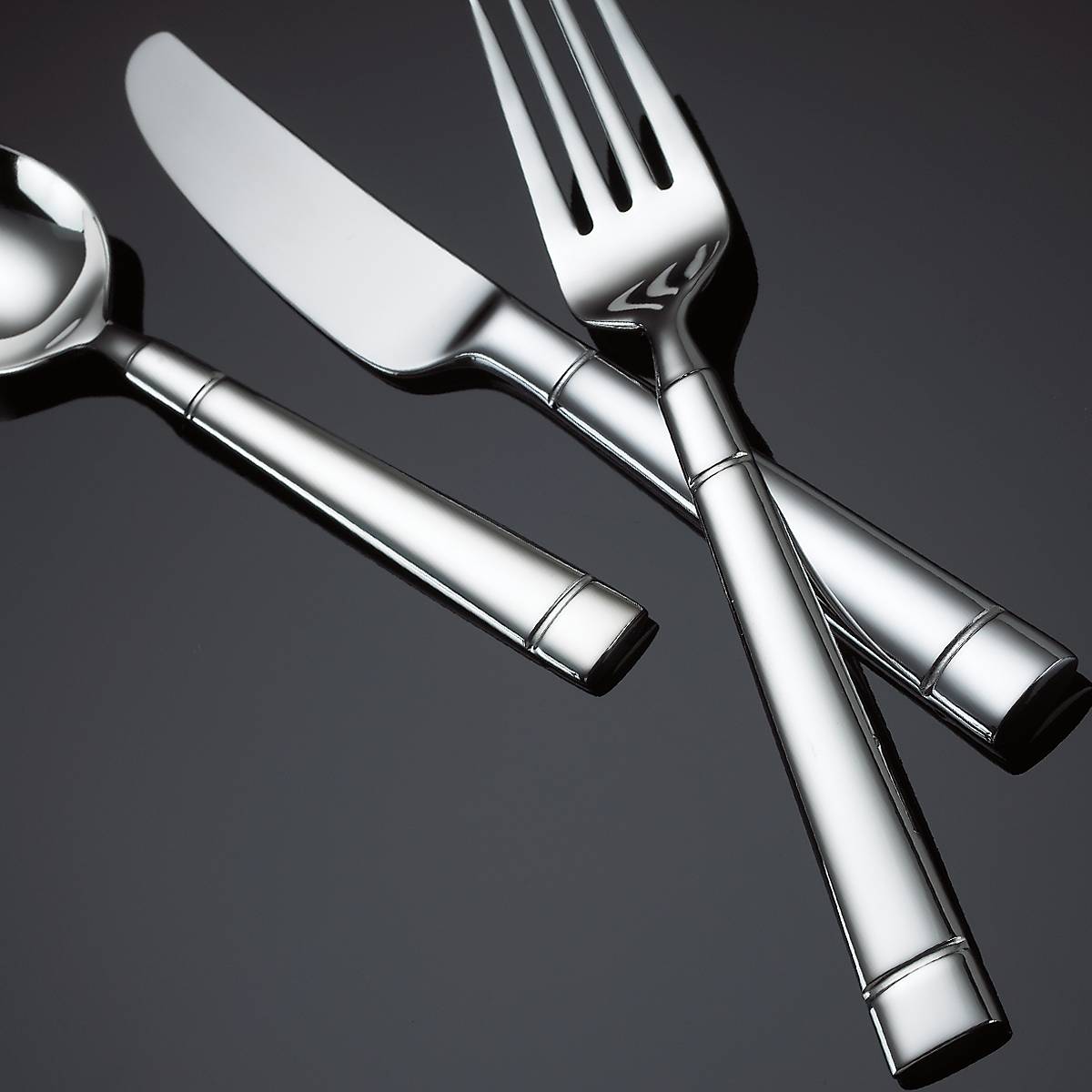 Lenox Premium Fair Harbor 45-Piece Flatware Set - Image 2