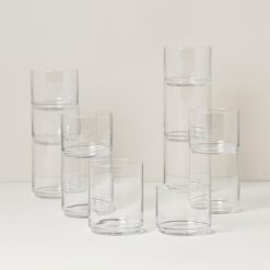 Lenox Premium Tuscany Classics Stackable Clear 12-Piece Set