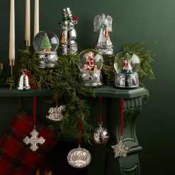 Alternative view of Lenox Premium Winter Traditions Santa Snow Globe