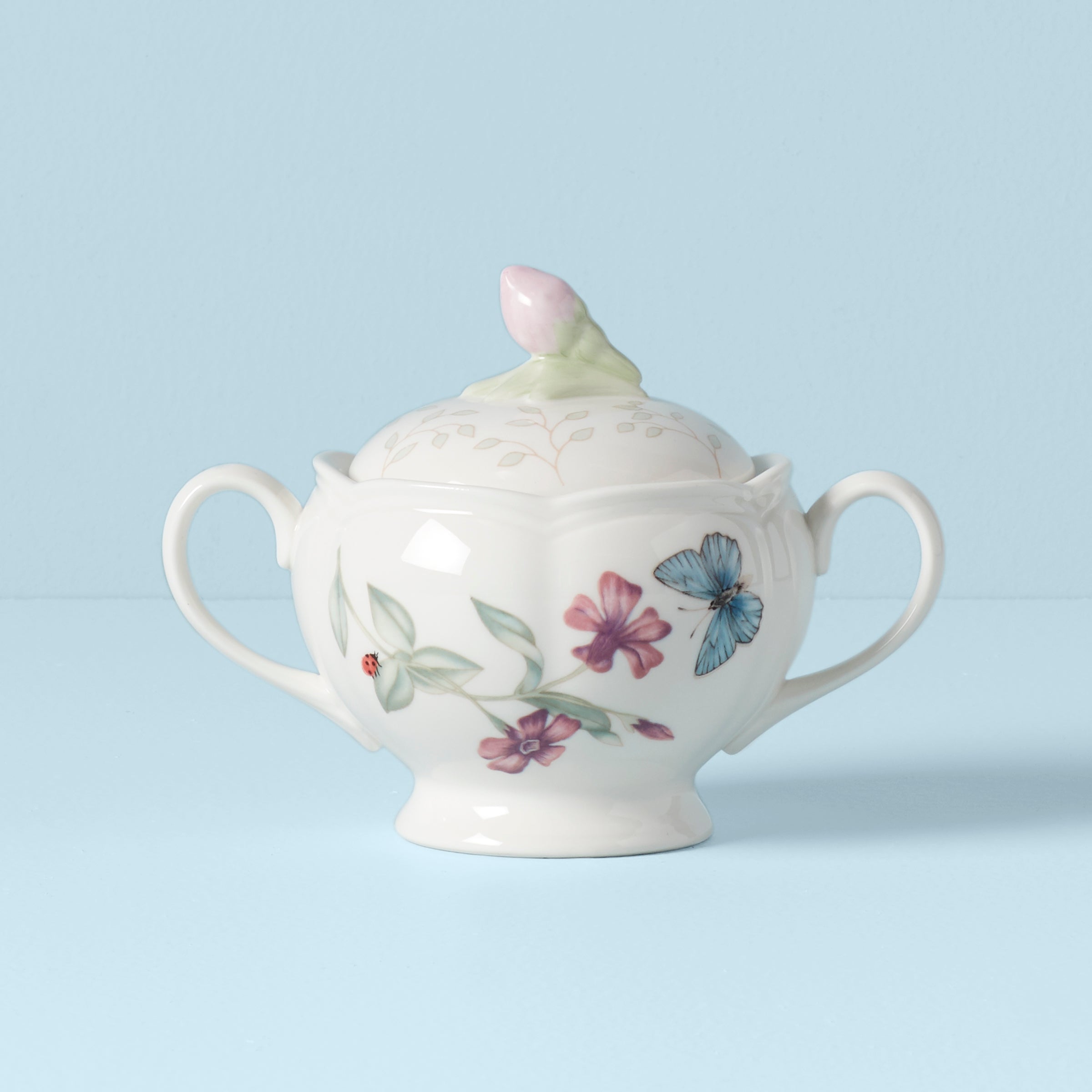 Lenox Premium Butterfly Meadow Sugar Bowl - Image 2