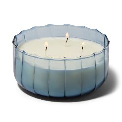 Lenox Premium Ripple Peppered Indigo 12oz Candle