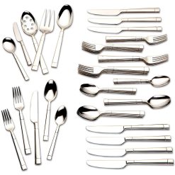 Lenox Premium Fair Harbor 45-Piece Flatware Set