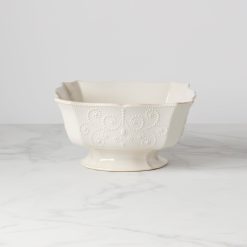 Lenox Premium French Perle White Centerpiece Bowl