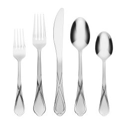Lenox Premium Heather Sand 20-Piece Flatware Set