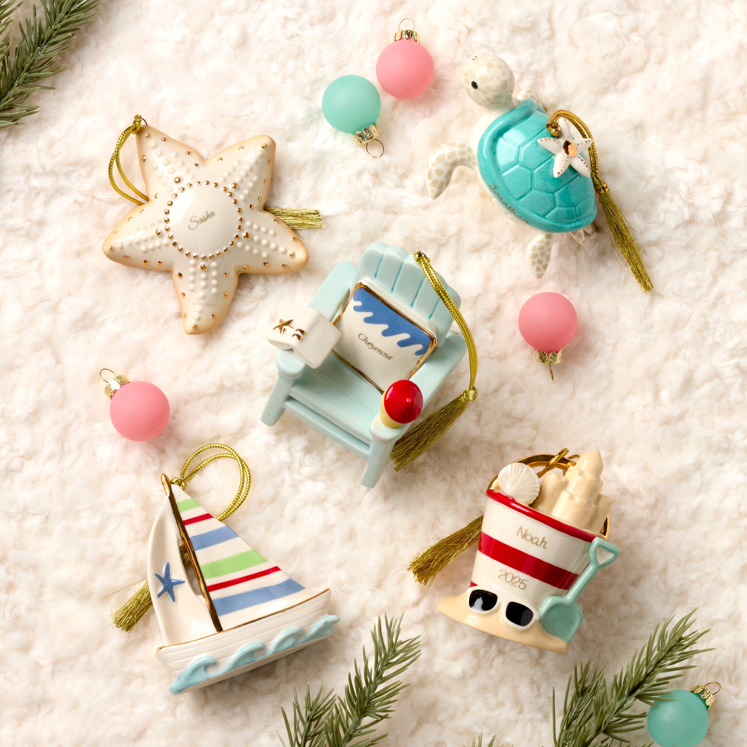 Lenox Premium Personalized Starfish Ornament - Image 5