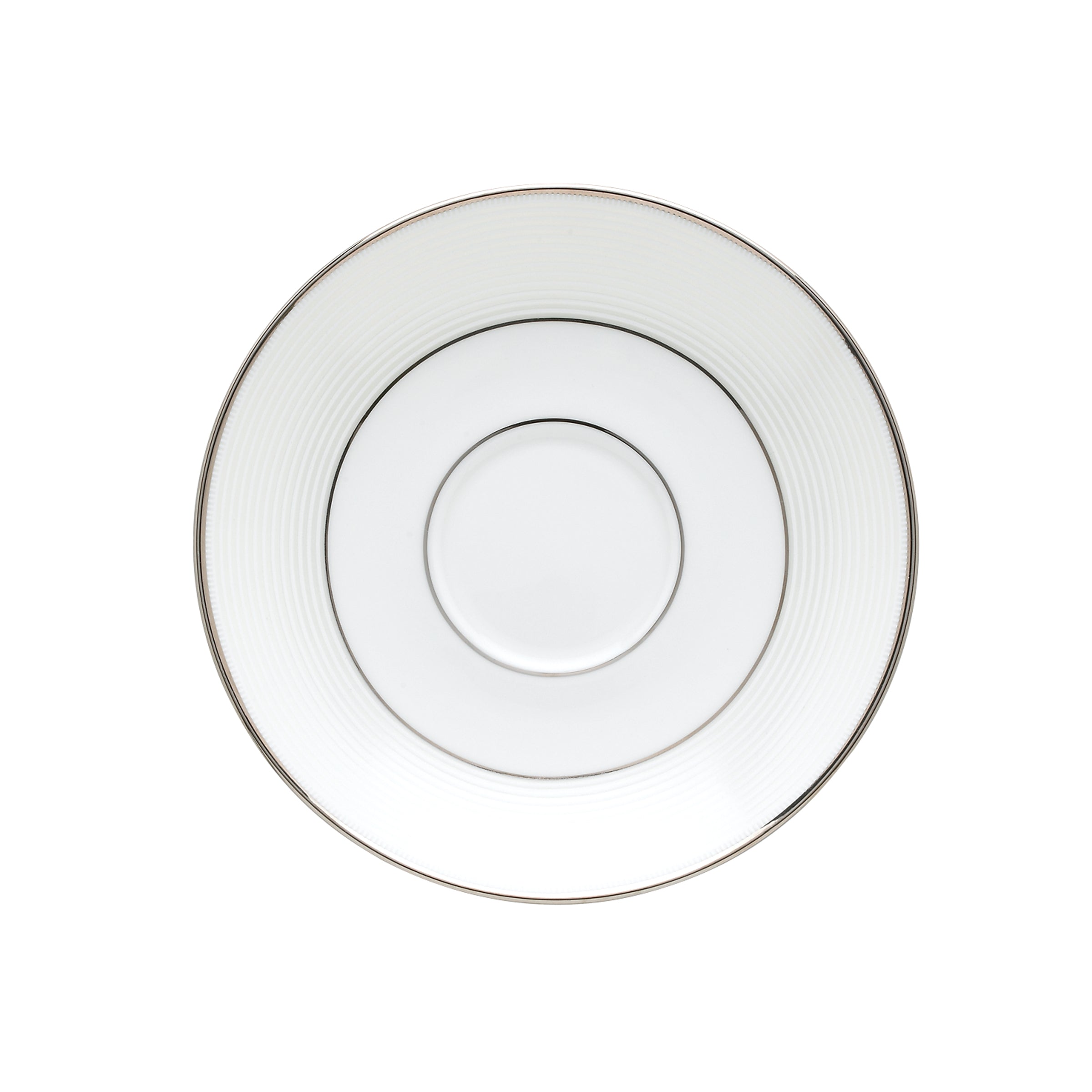 Lenox Premium Opal Innocence Stripe Saucer