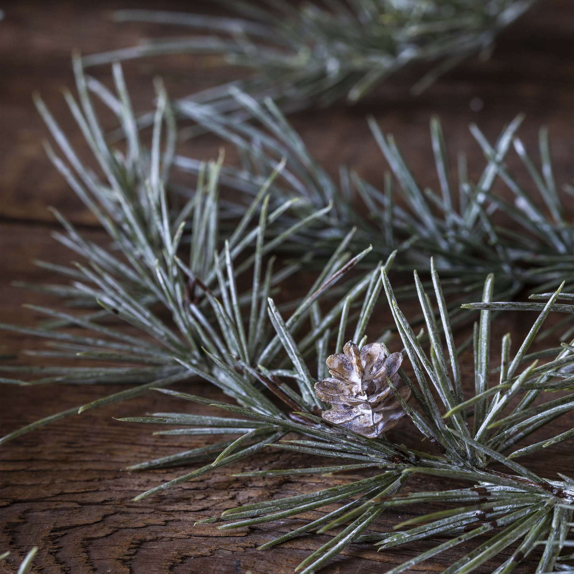 Lenox Premium Artificial Cedar and Pinecone Branch - Image 4