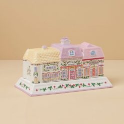 Lenox Premium Lenox Spice Village Covered Butter Dish