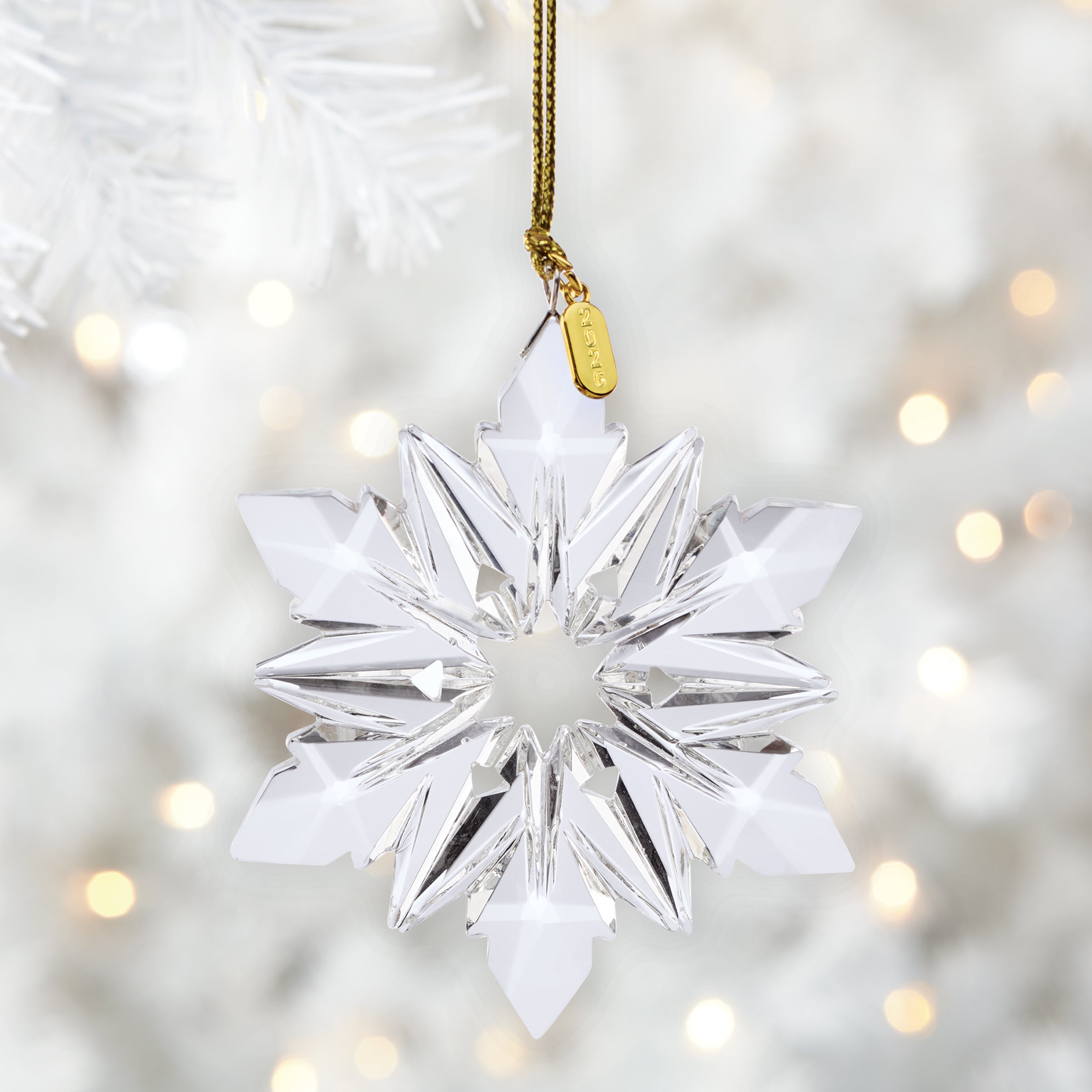 Lenox Premium 2026 Optic Snowflake Ornament - Image 3