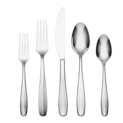 Lenox Premium Oakwood 20-Piece Flatware Set
