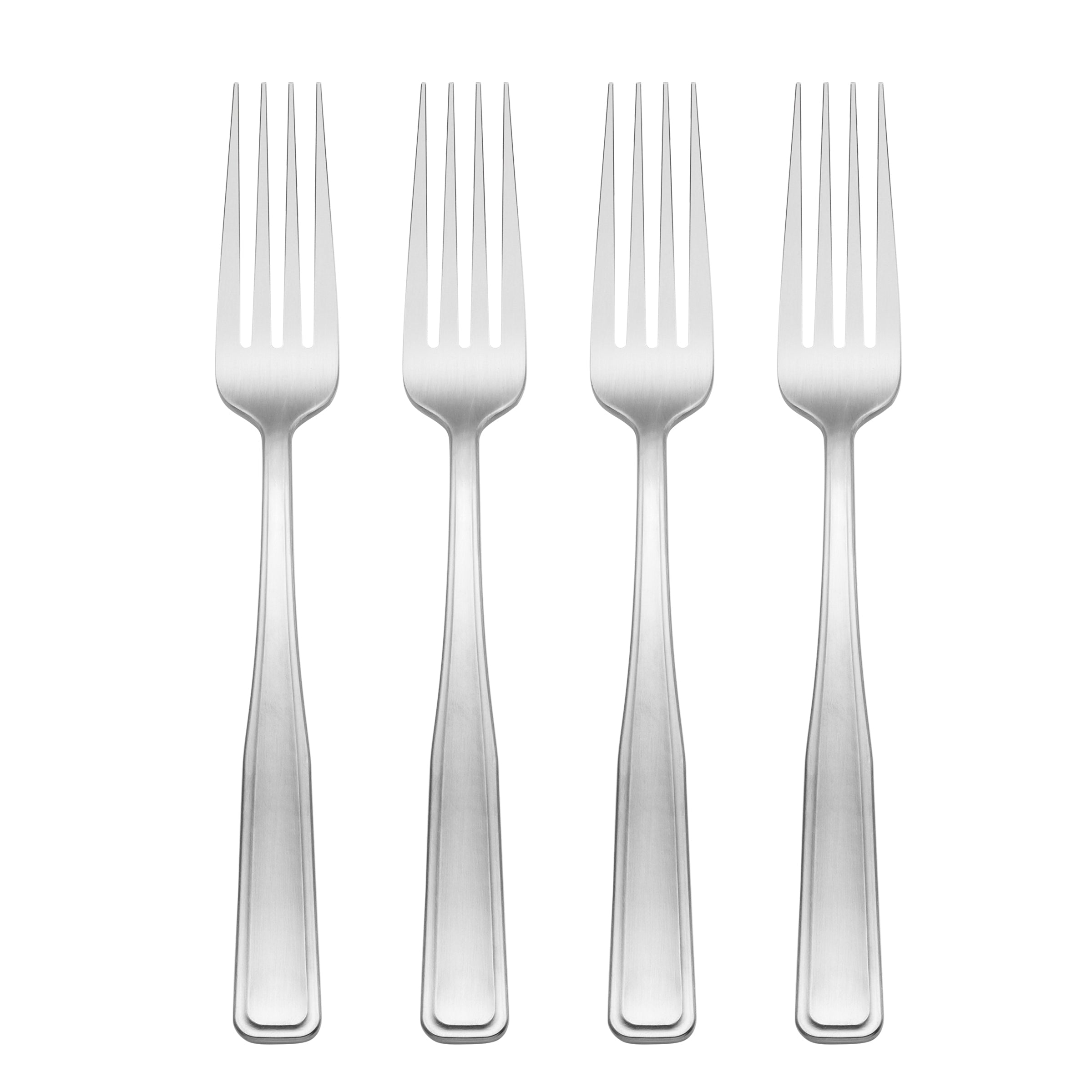 Lenox Premium Reid Satin Dinner Forks, Set of 4 - Image 3