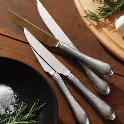 Alternative view of Lenox Premium Hammered Antique Steak Knives, Set of 4