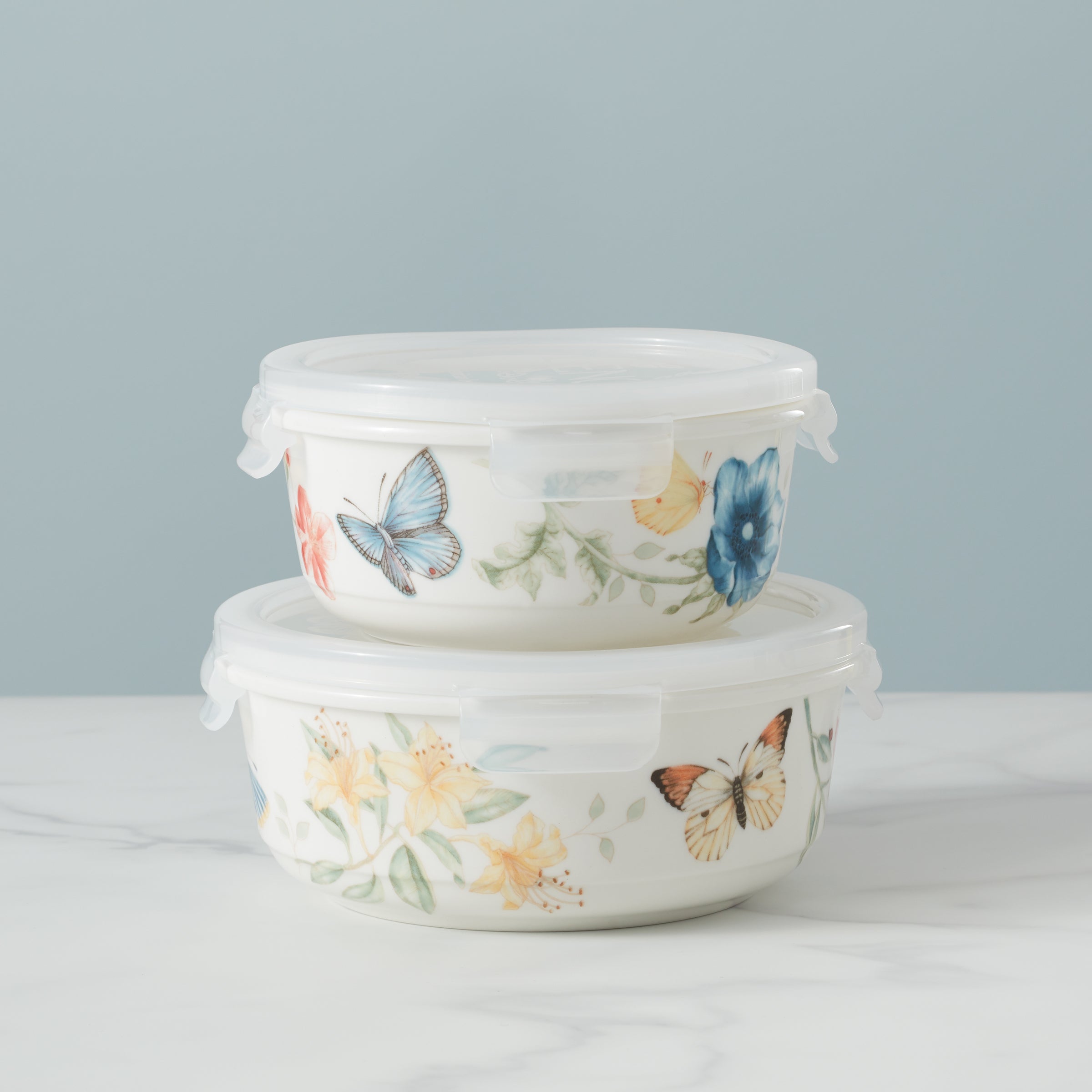 Lenox Premium Butterfly Meadow Small Round Container - Image 2