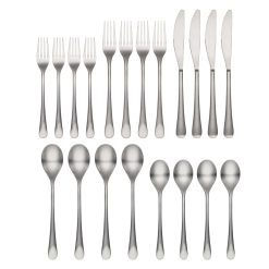 Alternative view of Lenox Premium Xyla Satin 20-Piece Flatware Set