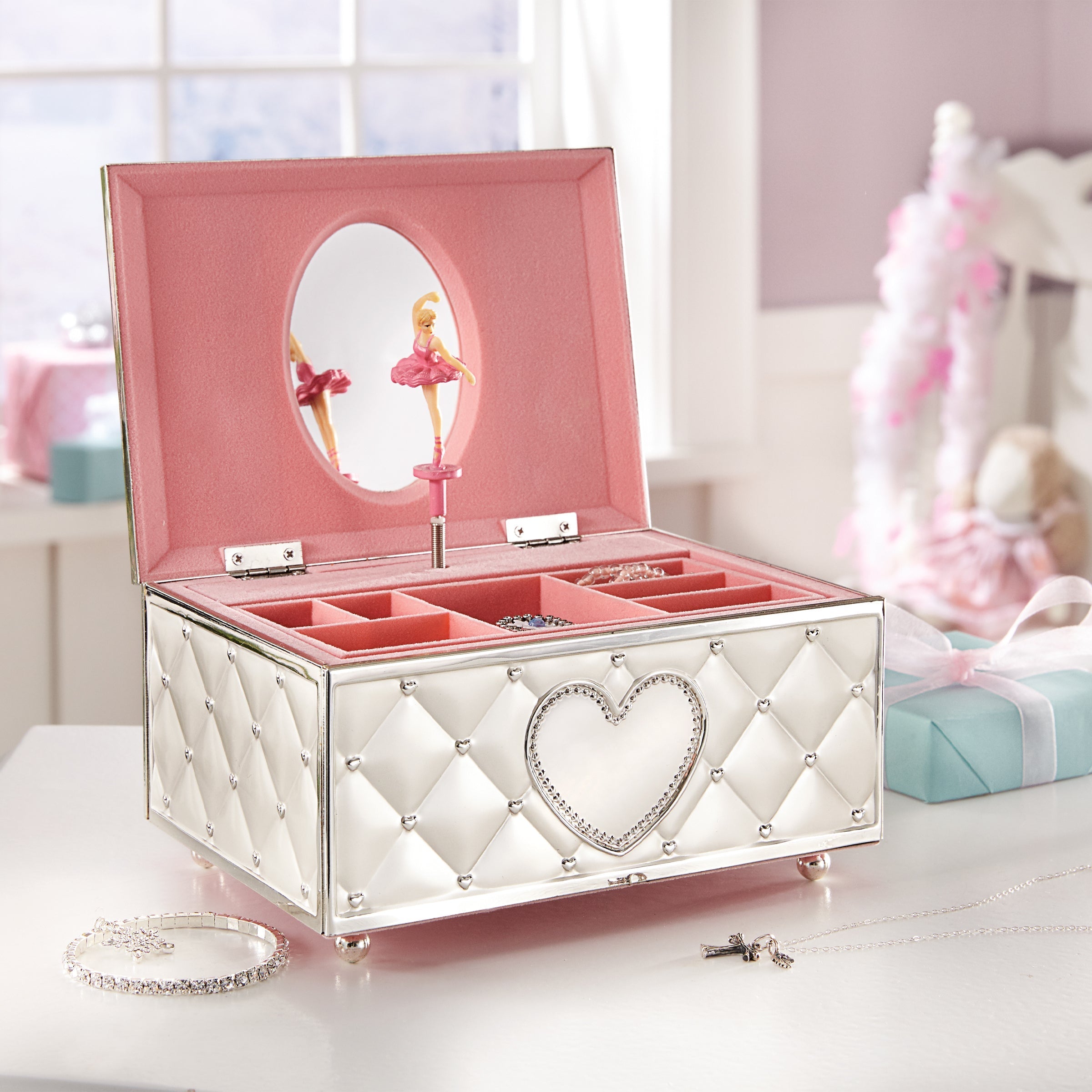Lenox Premium Childhood Memories Musical Ballerina Jewelry Box - Image 6