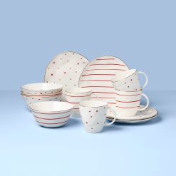 Lenox Premium Garnet Bay 12-Piece Dessert Set