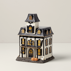 Alternative view of Lenox Premium Vintage Halloween Lit House Figurine