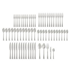 Alternative view of Lenox Premium Chroma 65-Piece Flatware Set