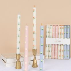 Lenox Premium Floral Table Candles, Set of 8