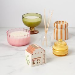 Alternative view of Lenox Premium Ripple Desert Peach 12oz Candle