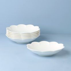 Lenox Premium Studio 1414 Scallop Pasta Bowls, Set of 6