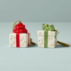 Alternative view of Lenox Premium Personalized Presents 2-Piece Set