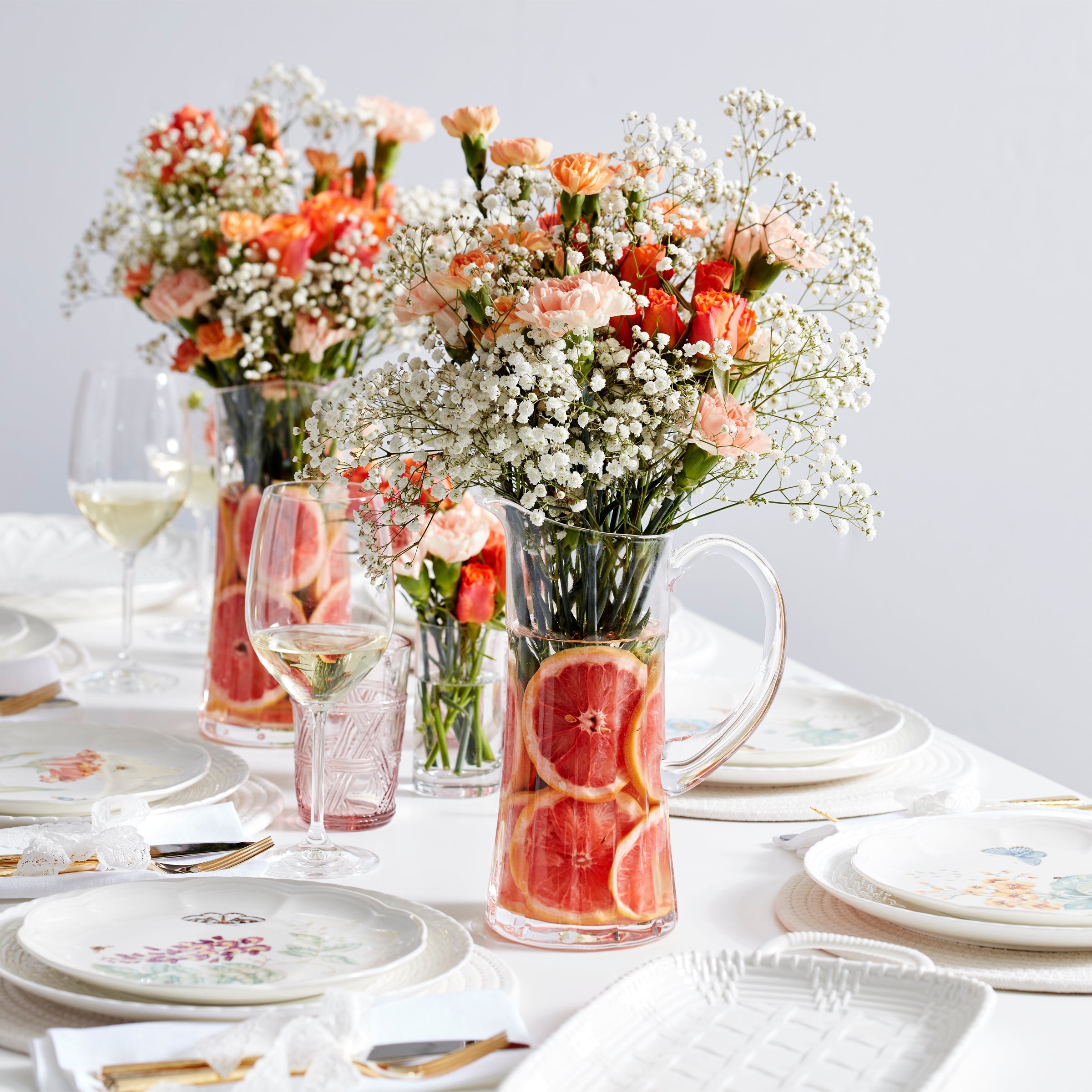 Lenox Premium Butterfly Meadow Pink Tall Glasses, Set of 4 - Image 4