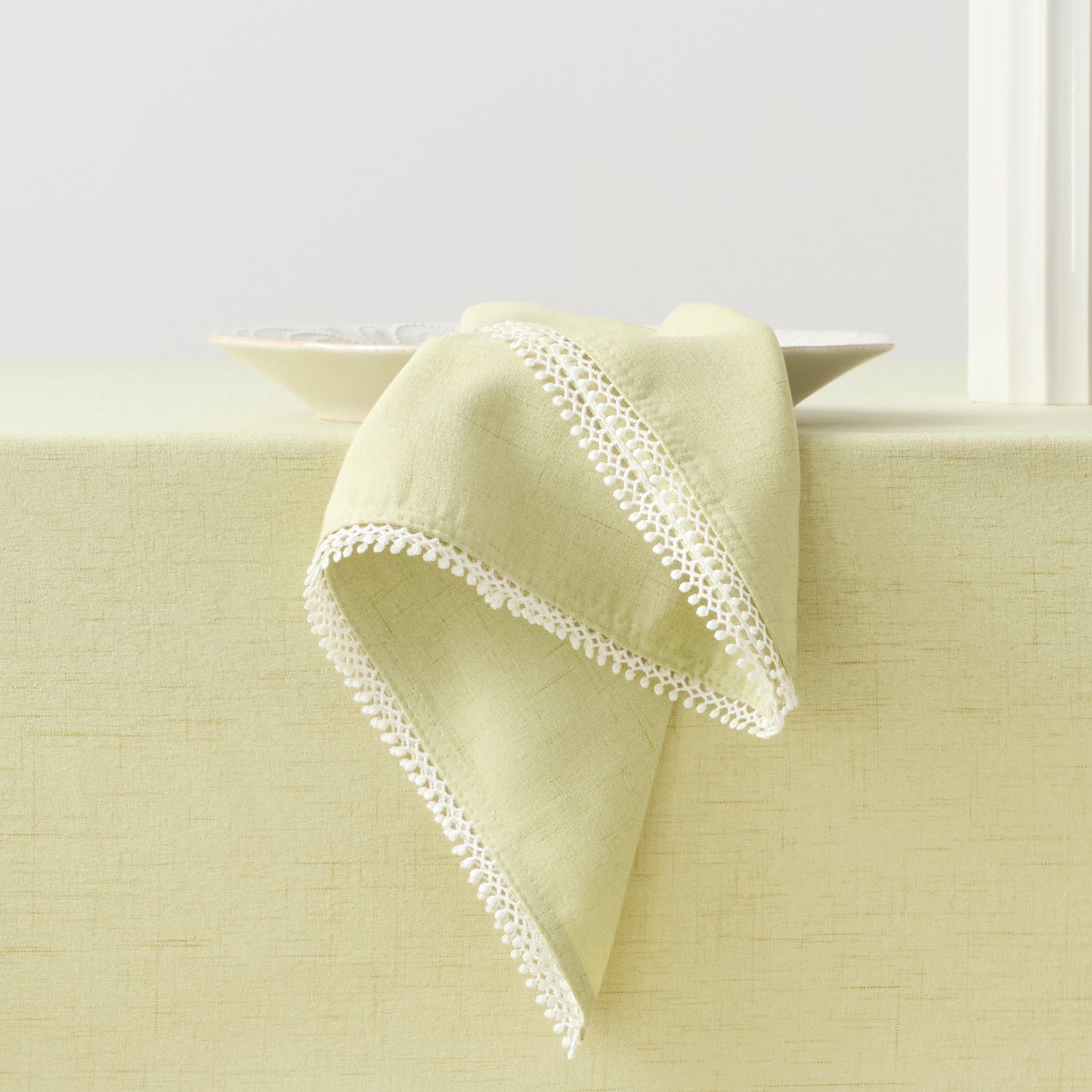 Lenox Premium French Perle Pistachio Napkin, Set of 2