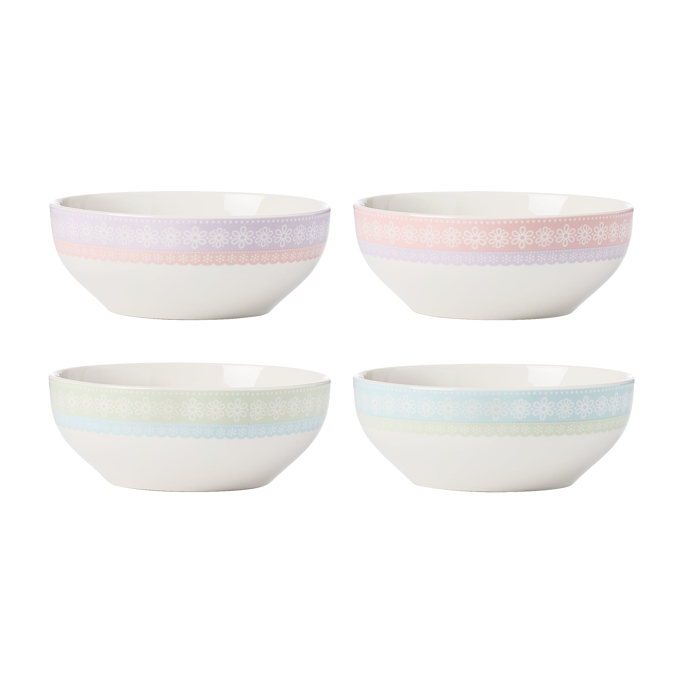 Lenox Premium Bunny Hop All-Purpose Bowls, Set of 4