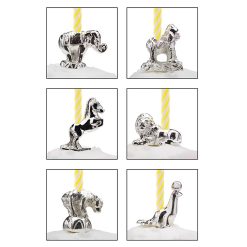 Lenox Premium Let's Celebrate 6-Piece Circus Candle Set