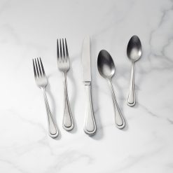 Lenox Premium Textured Neutrals 24-Piece Flatware Set