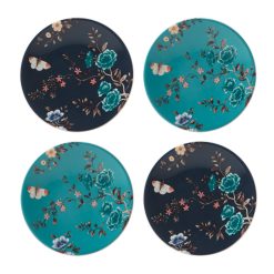 Alternative view of Lenox Premium Sprig & Vine Tidbit Plates, Set of 4