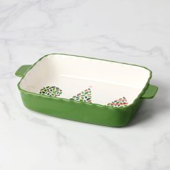 Lenox Premium Evergreen Rectangular Scallop Baking Dish