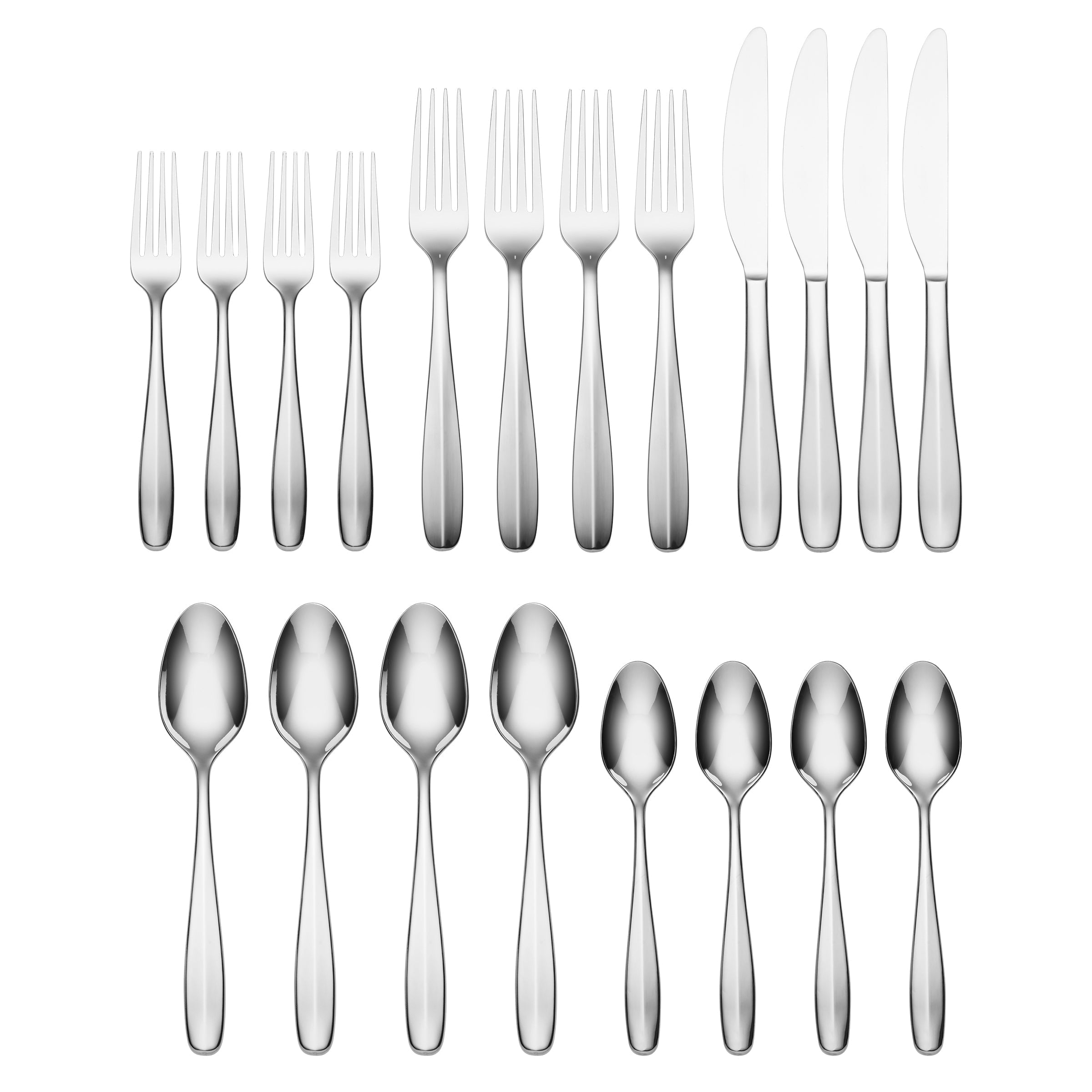 Lenox Premium Oakwood 20-Piece Flatware Set - Image 3
