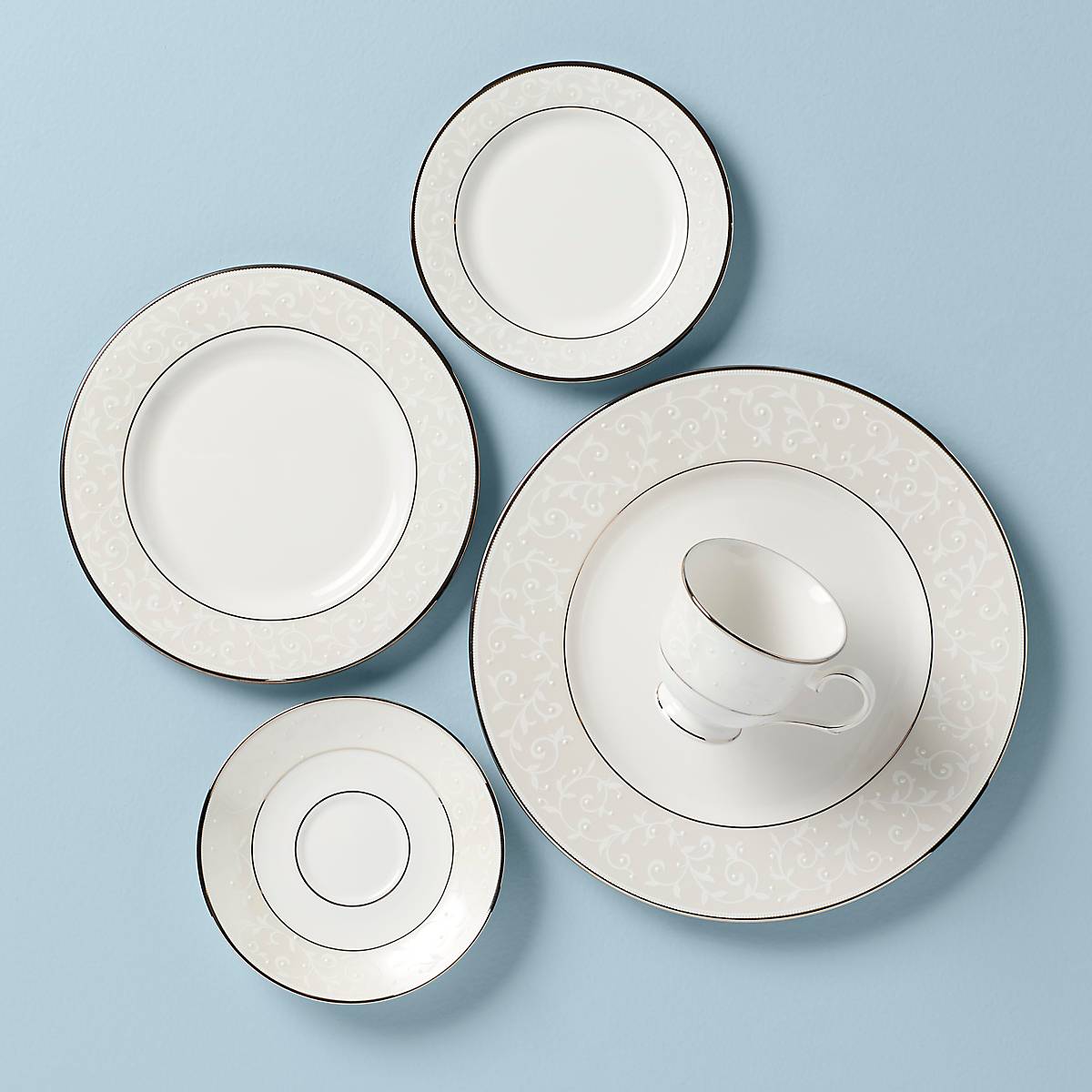 Lenox Premium Opal Innocence 5-Piece Place Setting
