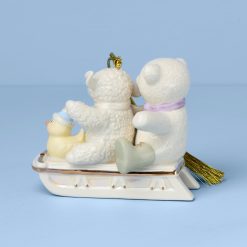 Alternative view of Lenox Premium Personalized Baby's 1st Christmas Ornament